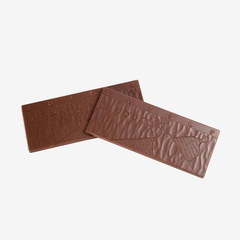 Zotter40%圣多明哥双片系列牛奶巧克力70g