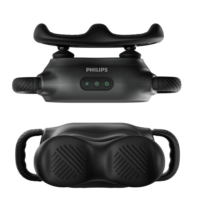 飞利浦(Philips) 双头筋膜枪全身大面积振动放松按摩枪 运动健身专业级肌肉放松颈肌膜枪 PPM5401G