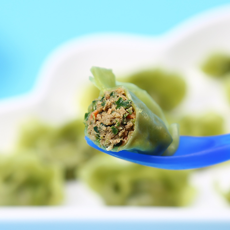三全儿童菠菜鸡肝水饺300g