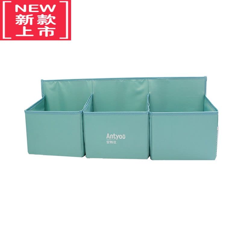 可莉允婴儿床挂袋宝宝尿不湿收纳袋尿布袋挂包立体床头挂篮置物架可水洗图片