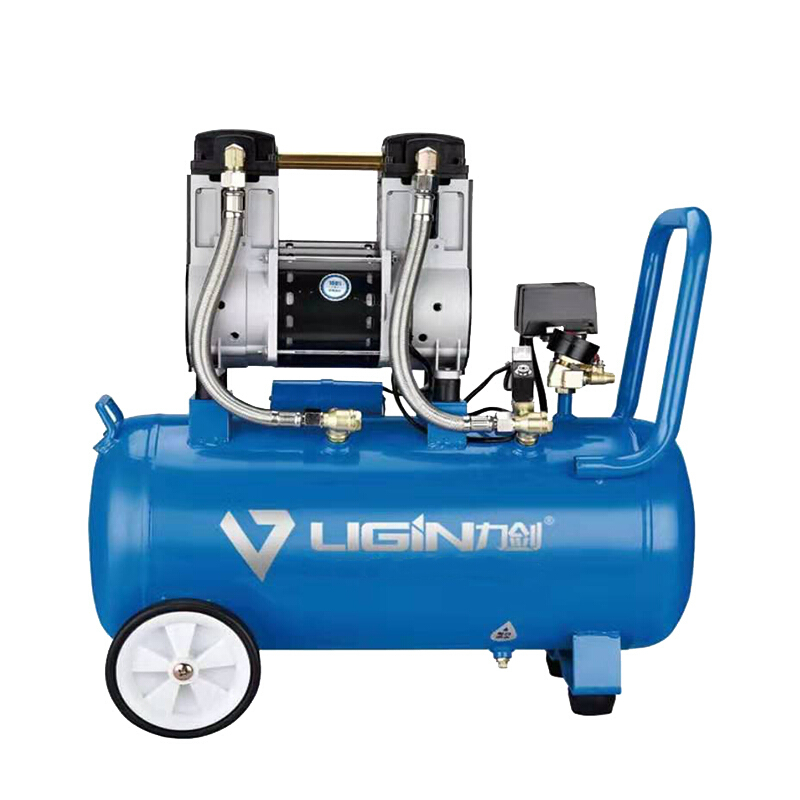 力剑(LIJIAN)力剑 双机头空压机 LJWS50L 800W*2 电机140片 家用装修空气压缩机 节能静音无油打气