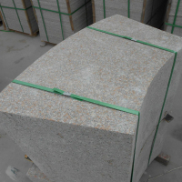 先围 弧形 弯道石 C型路沿石 路缘石 花坛路缘石 300x150mm 米