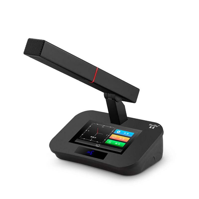 惠度(HuiDu)专业有线手拉手话筒数字视像会议方管代表话筒 HD-8999B(销售单位:台)高清大图