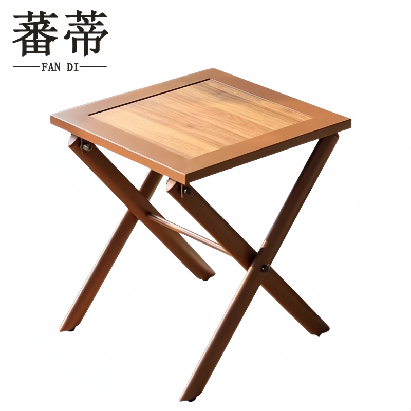 蕃蒂折叠边几40*40*45cm个高清大图