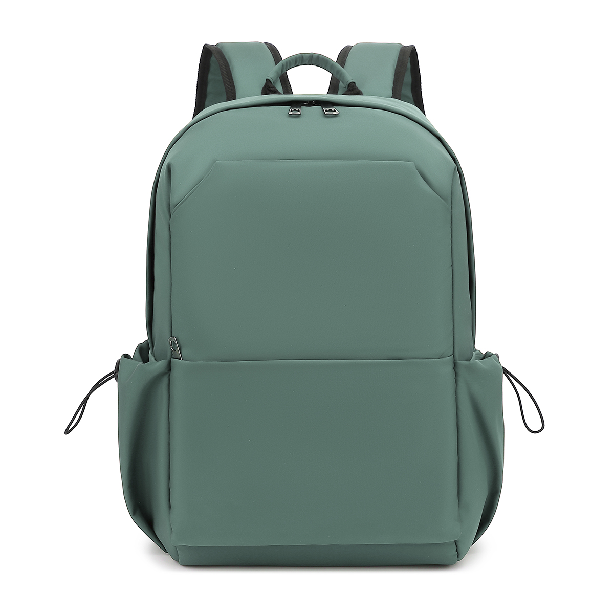 雯捷WENJIE高端书包大容量可拆洗商务休闲双肩包轻便耐磨防泼水学生旅行背包 绿色