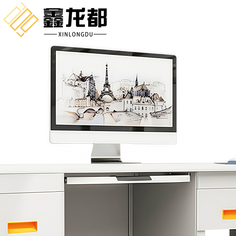 鑫龙都电脑桌1.6米张高清大图