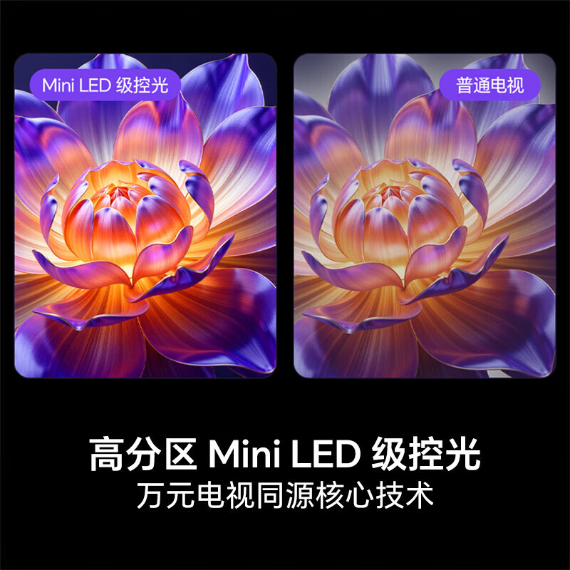 海信电视65E3Q Pro65英寸 300Hz高分区Mini级控光 以旧换新电视机