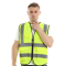 京嘉(JINGJIA) 户外 绿色荧光马甲 活动马甲 可印LOGO 可定制