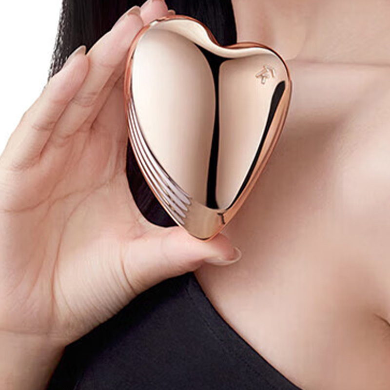 科西导液梳改善毛躁头发护理精油梳玫瑰金GS-EC1高清大图