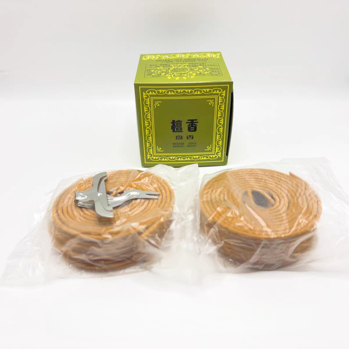 家安(HomeAejis)小盘香2小时微烟40单盘家用净化空气美化环境礼佛专用香 40盘装2小时小檀香一盒高清大图