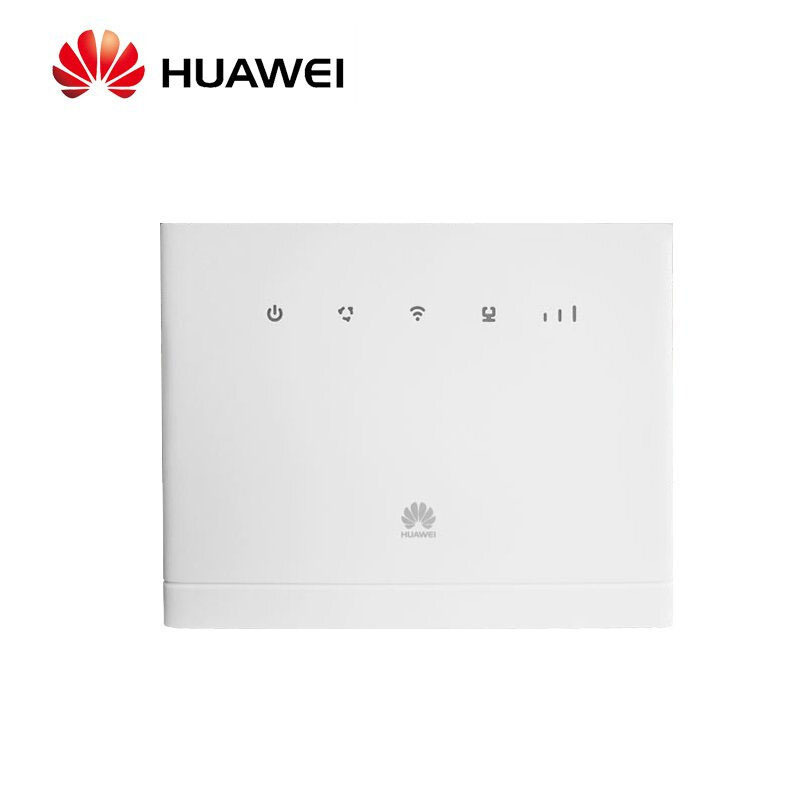 华为 B315s-936 4G无线路由器 三网通移动随身wifi 带4个网口 白色 (单位:个)