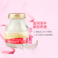 【美颜滋补随身带】TwinLotus 双莲 即食燕窝 木糖醇型 75毫升*6/盒 泰国进口 白燕