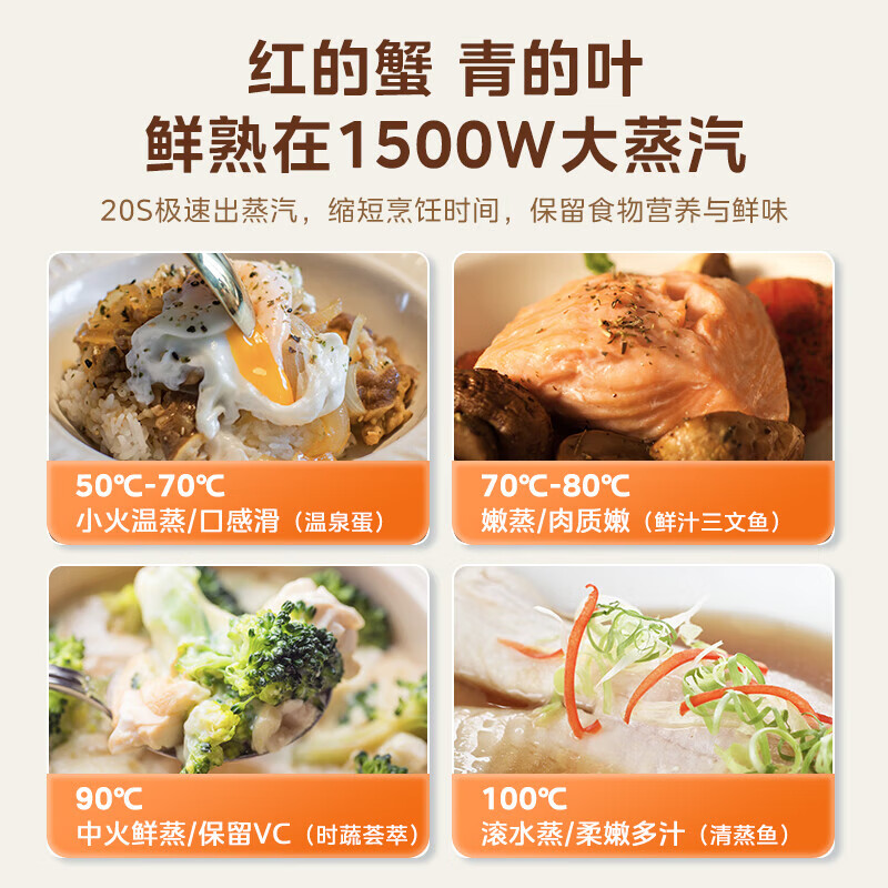 美的(Midea)寻味pro微蒸烤炸台式一体机家用台式平板变频微波炉空气炸蒸烤箱电烤箱不锈钢内胆G21高清大图