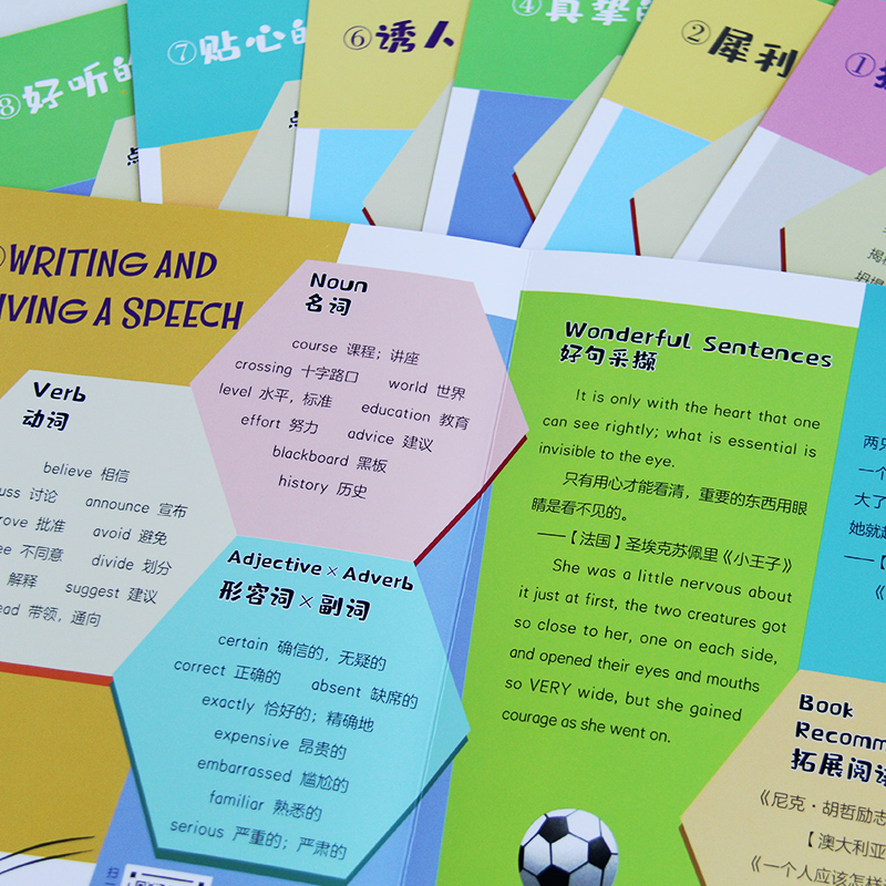 奇思妙写:我的双语写作书:全8册 [正版]奇思妙写我的双语写作书全8册7~12岁孩子掌握中英双语写作速通叙事作文读后感演高清大图