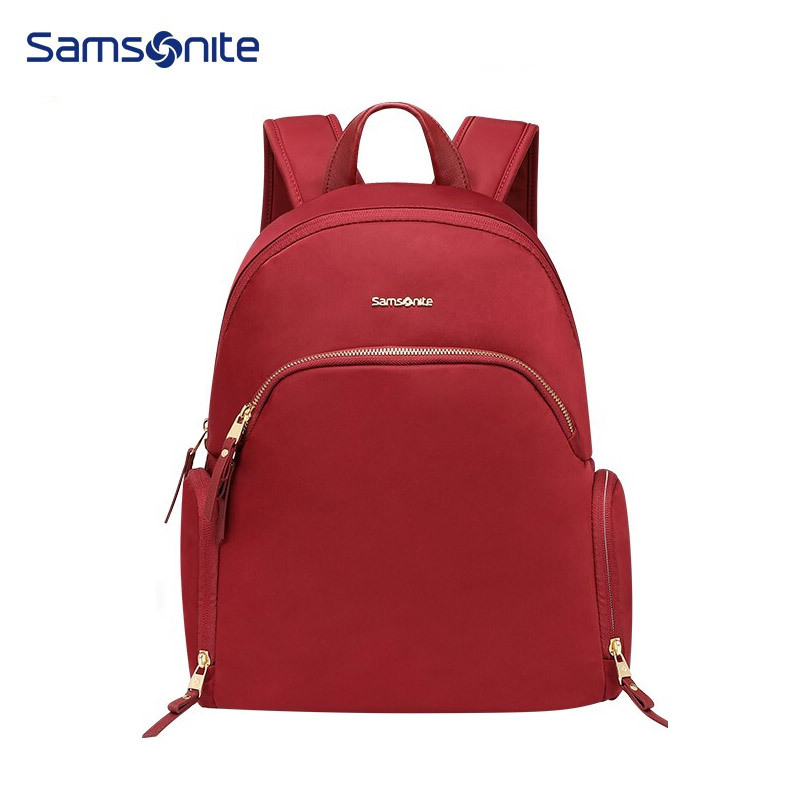 新秀丽双肩包女士电脑包背包旅行包 samsonite13.3寸/14英寸苹果华为笔记本电脑包 BY9