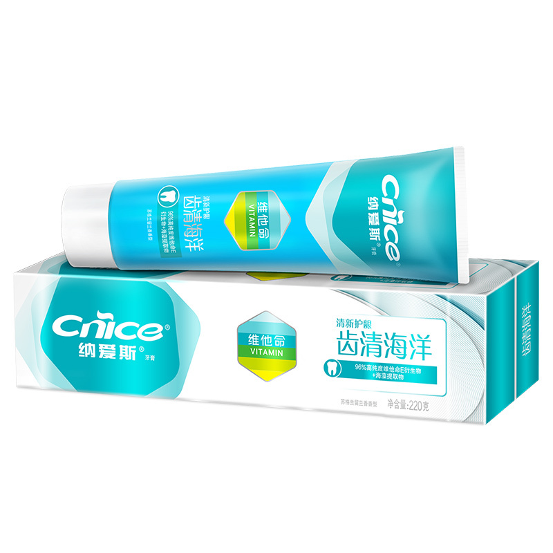 纳爱斯齿清海洋牙膏220g
