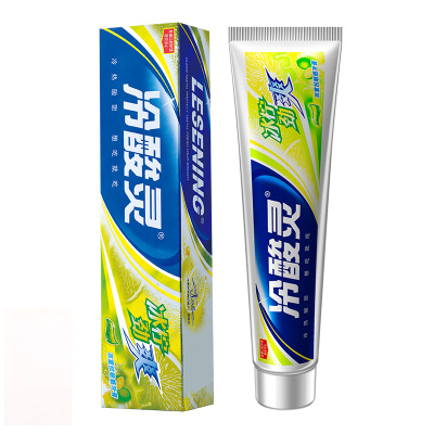 冷酸灵冰柠劲爽双重护敏牙膏110g 冰柠薄荷香型