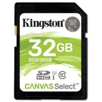 金士顿(Kingston)32GB 高速SD卡 读80MB/s CLASS 10相机内存卡存储卡 单反 微单闪存卡