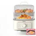 美的电蒸锅10.8升三层大容量多用途锅 ZGE2323Z02*