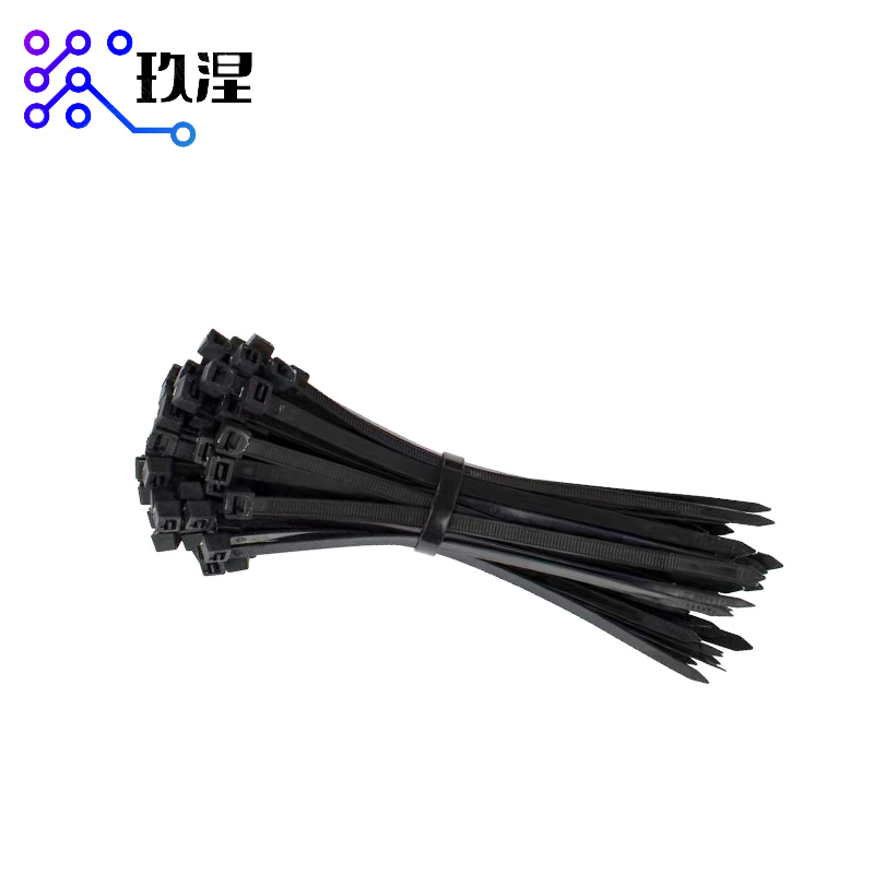 玖涅 尼龙扎带 耐寒扎带 （100根/包） 100mm-200mm高清大图