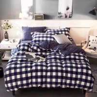 奥一家纺 高品质加厚牛奶绒良品风系列四件套