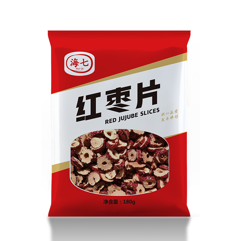 海七南北干货红枣片180g高清大图