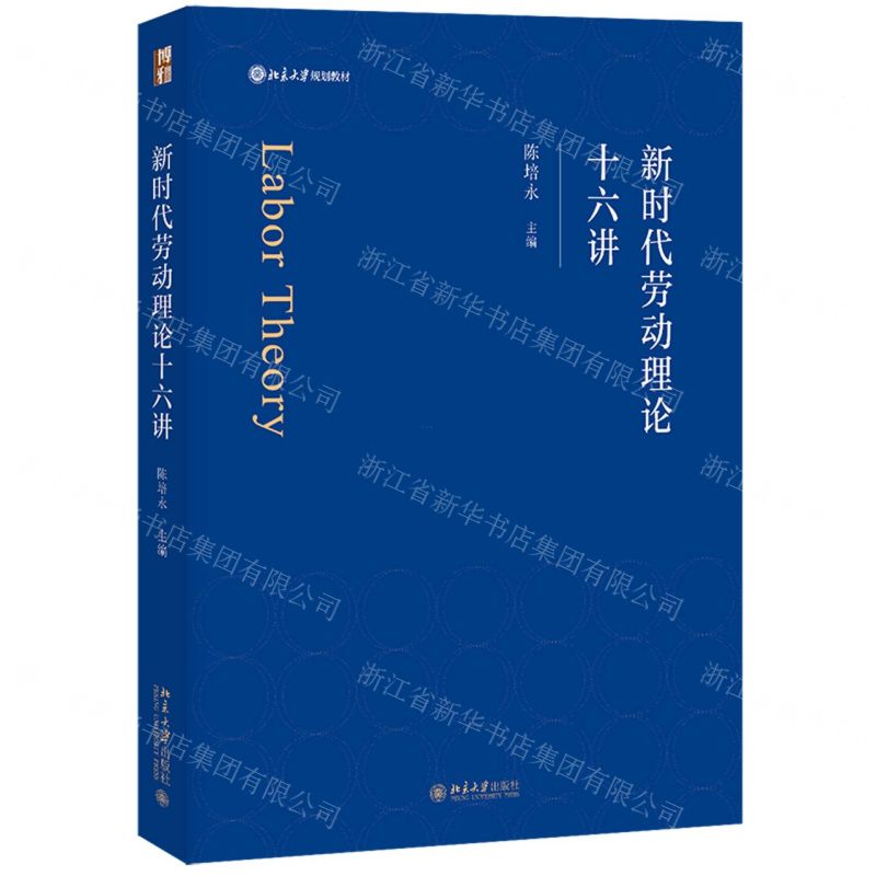 [N]新时代劳动理论十六讲(北京大学规划教材)-9787301338933高清大图