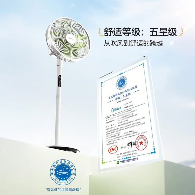 美的(Midea) SDH30RX 落地扇 安睡风扇直流变频电风扇一级能效 直流变频轻音高清大图