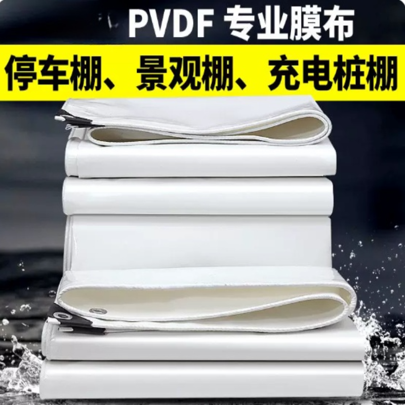 诚智旺 PVDF膜布 车棚膜布 含安装/平方米高清大图
