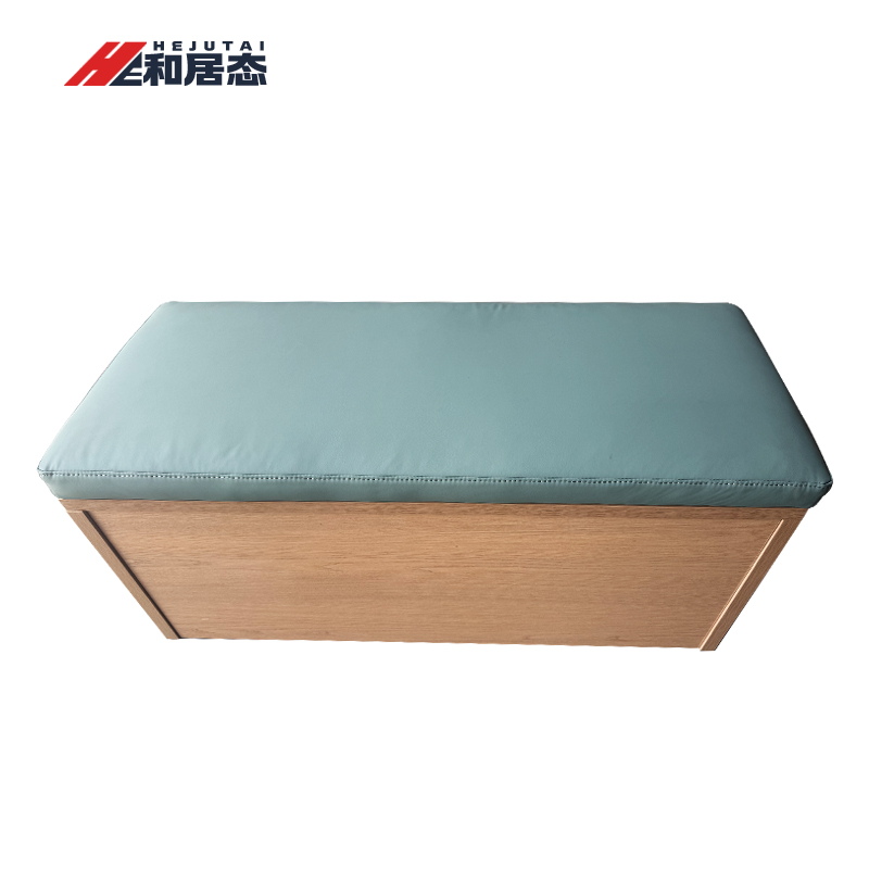 和居态 软包长条凳 1000x400x450mm 个高清大图