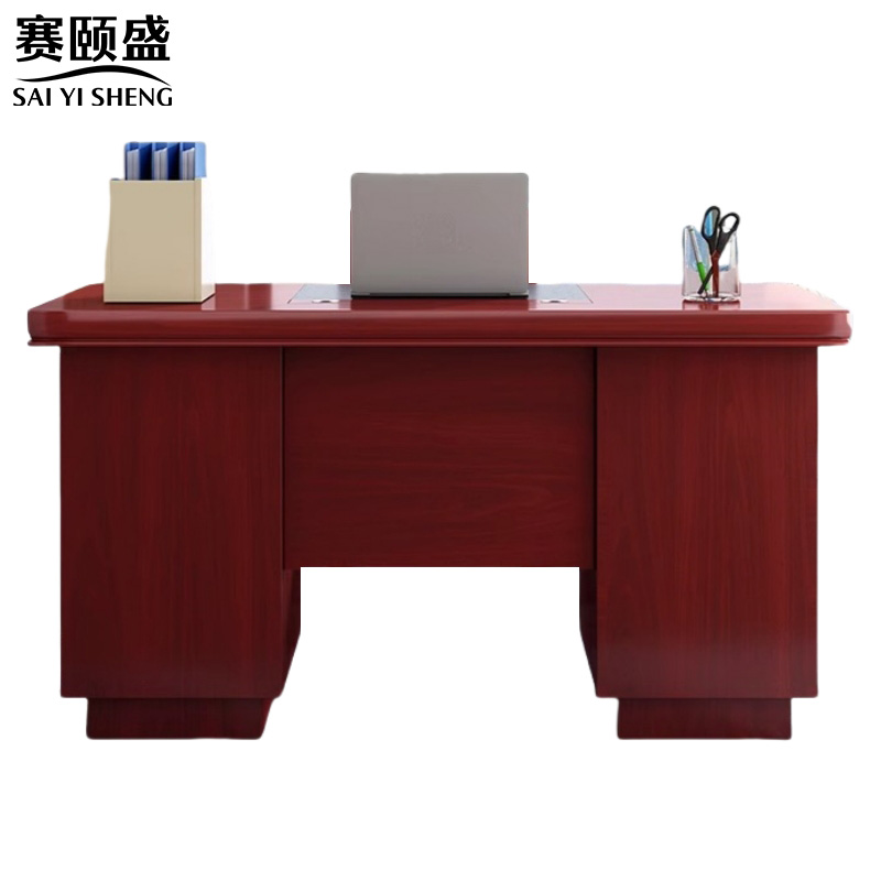 赛颐盛职员电脑桌1.2米张高清大图