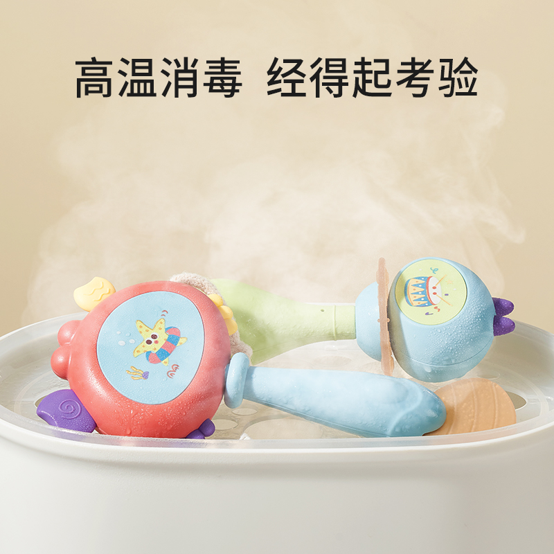 童启萌硅胶沙锤XH-002颜色随机益智