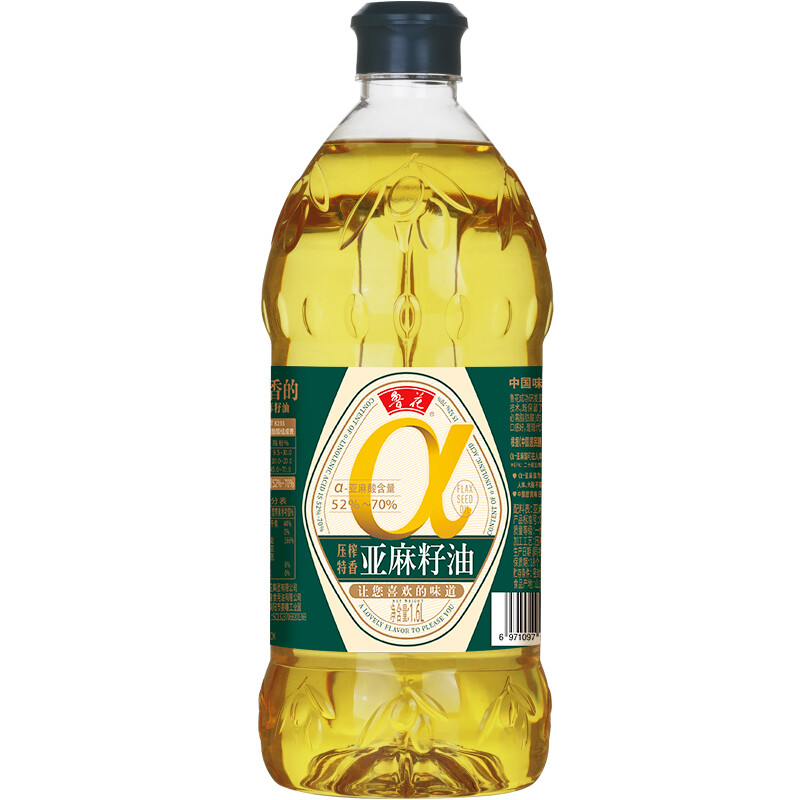 鲁花压榨特香- 亚麻籽油 1.6L