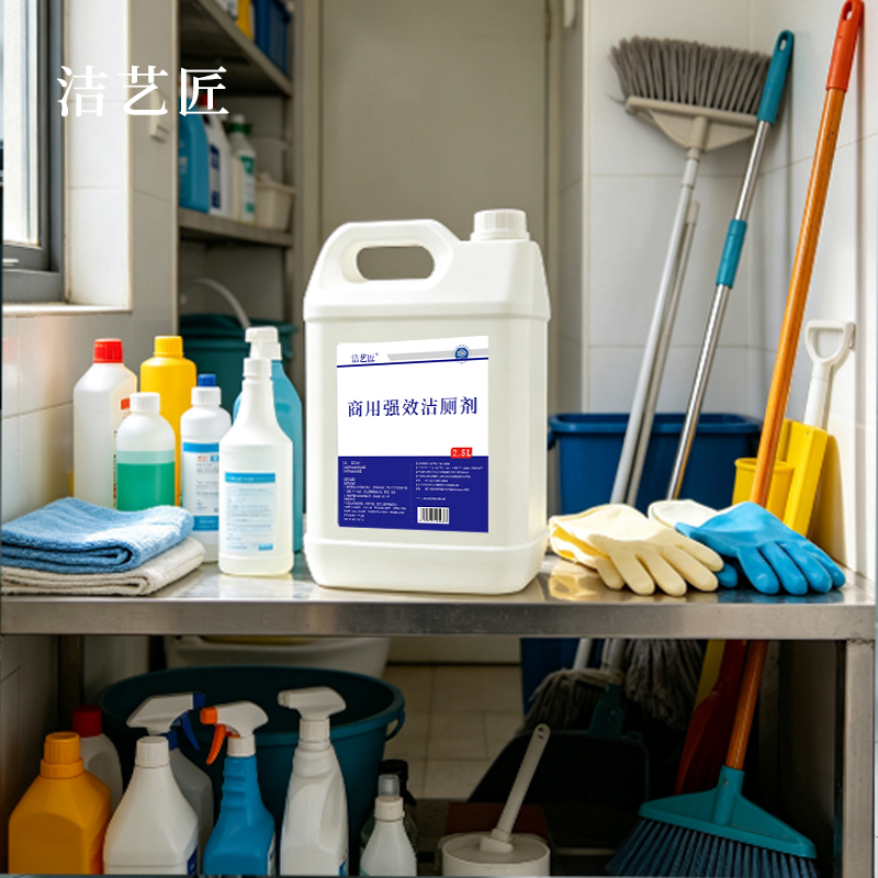 洁艺匠 JYJ758 商用强效洁厕剂 2.5L(计价单位:瓶) 白色高清大图