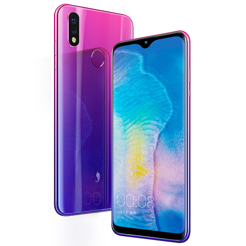 小辣椒 红辣椒8X Pro 6GB+128GB 流光紫 6.2英寸水滴屏 微信8开 游戏手机 全网通4G 非5G手机