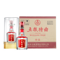 五粮液 总厂出品 五粮特曲 珍品 42度 浓香型白酒 500ml*6 整箱装