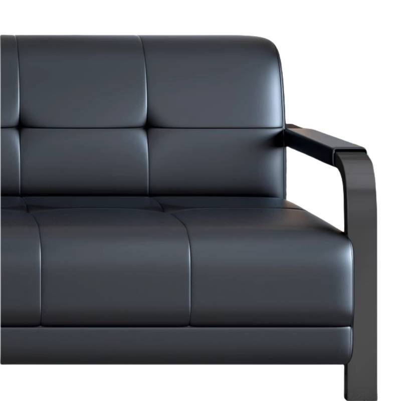 鑫睿辉 黑色沙发三人位 1800*750*800mm 张高清大图