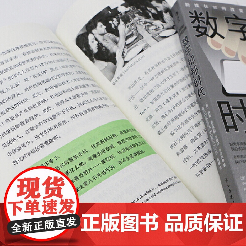 Digitale Depression 数字抑郁时代:新媒体如何改变我们对幸福的感知 萨拉·迪芬巴赫 丹尼尔·高清大图