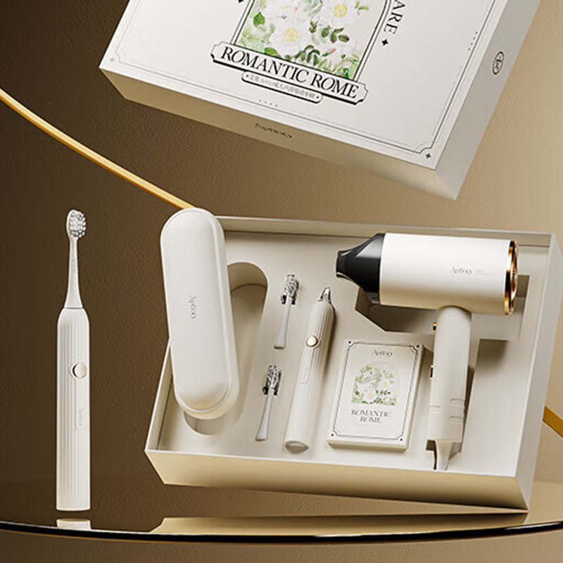 艾优 个人护理电动牙刷套装 T13-A高清大图