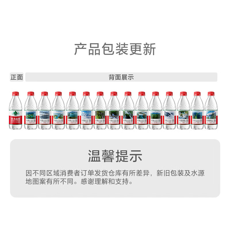 农夫山泉矿泉水380ml*24瓶 2件高清大图