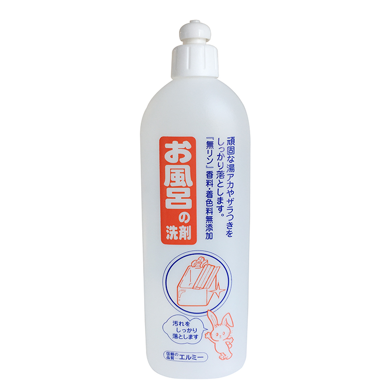 惠留美(elmie)日本进口瓷砖清洁剂强力去污浴室浴缸不锈钢玻璃清洗除水垢清除剂500ml(日本原装进口)