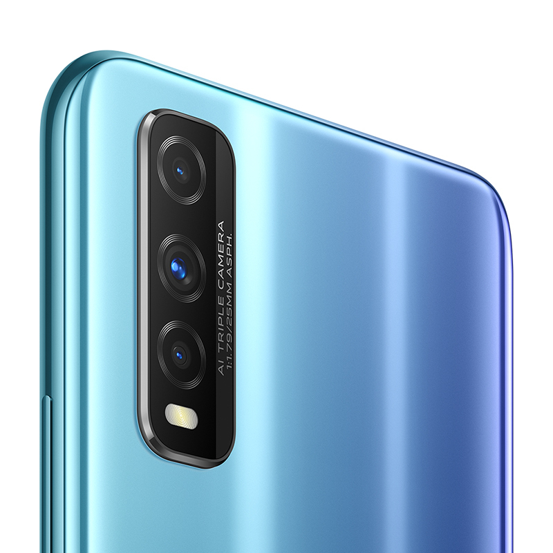 vivo Y51s 8GB+128GB 碧海蓝 4500mAh大电池 双引擎闪充 4800万后置三摄 5G新品手机大电池拍照三摄全面屏全网通5G