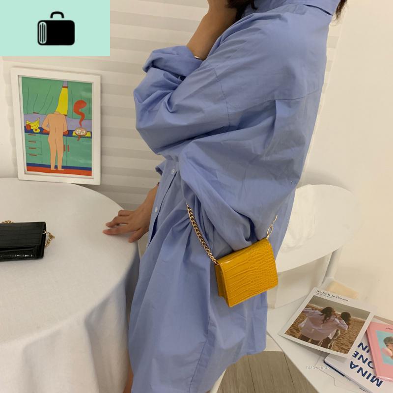 迷你小包包女夏天百搭网红小包斜挎ins链条简约洋气复古小钱包女NEWLAKE_545 黄色现货