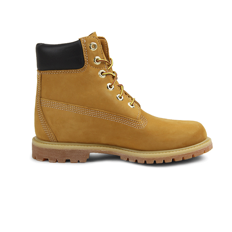 Timberland添柏岚PREMIUM户外踢不烂防水牛皮橡胶底女版经典6英寸户外休闲鞋大黄靴女靴 10361 W宽楦