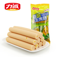 力诚玉米肠224g袋装 即食香甜火腿肠休闲办公零食肉类香肠厂家批发