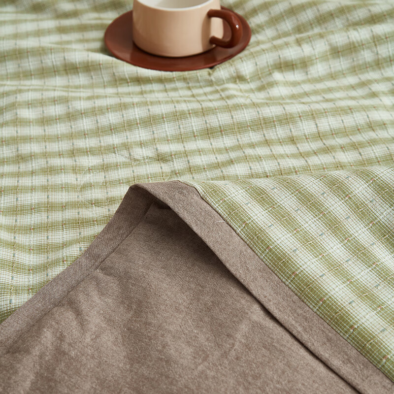 天琴色织提花夏被-斐尔岛TQ-B128 200*230cm(单位:套)高清大图