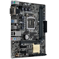 华硕（ASUS） H110M-K D3 LGA1151 电脑主板 支持DDR3三代内存 支持INTEL平台