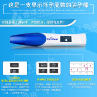 可丽蓝电子早孕笔1支+可丽蓝早孕测试笔2支+早孕试纸10条+尿杯15只 可丽蓝HCG高精度怀孕测孕验孕棒试纸