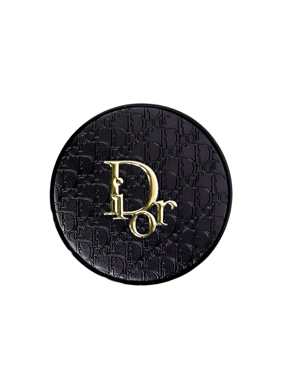 迪奥(dior)春季限定 新款黑金浮雕老花气垫1n 凝脂恒久气垫粉底