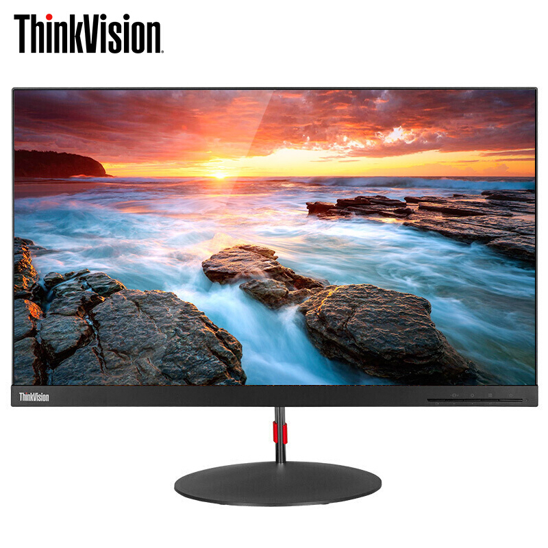联想(ThinkVision)X27q-20 27寸窄边框 2K分辨率 99%sRGB电脑显示器/HDMI/DP接口
